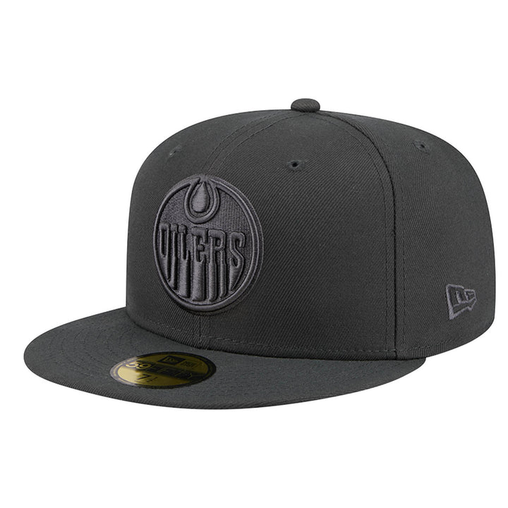 Edmonton Oilers New Era Color Pack Charcoal Grey 59FIFTY Fitted Hat