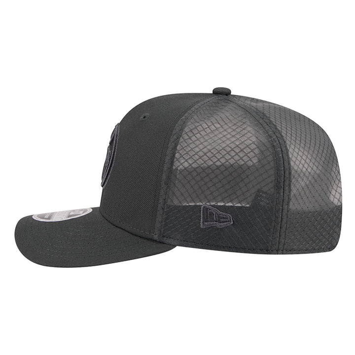Edmonton Oilers New Era Color Pack Charcoal Grey 9SEVENTY Mesh Stretch Snapback Hat