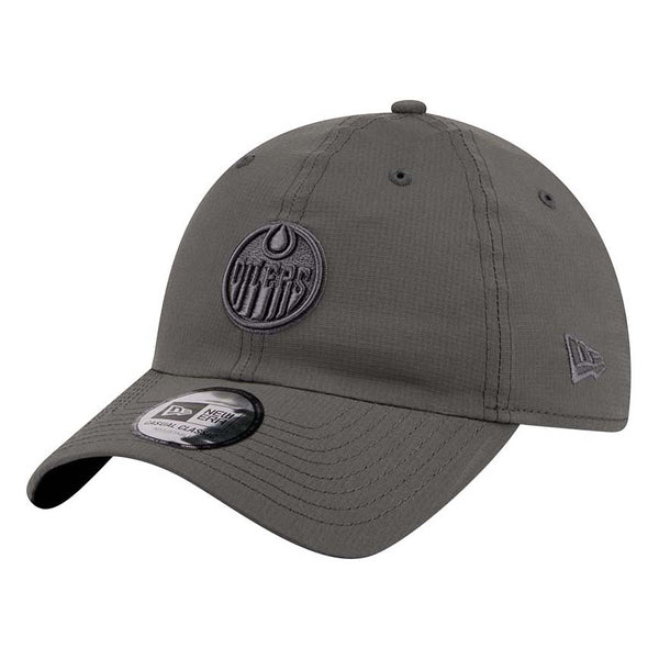 AARON ESH / Ae Baseball Cap ユーズド加工 グレー AE Logo Embroidered Cap in Grey & Red | Aaron Esh – AARON ESH