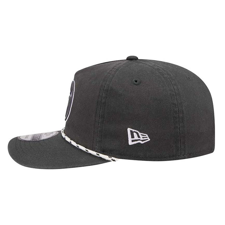 Edmonton Oilers New Era Color Pack Charcoal Grey Rope 19TWENTY Snapback Hat