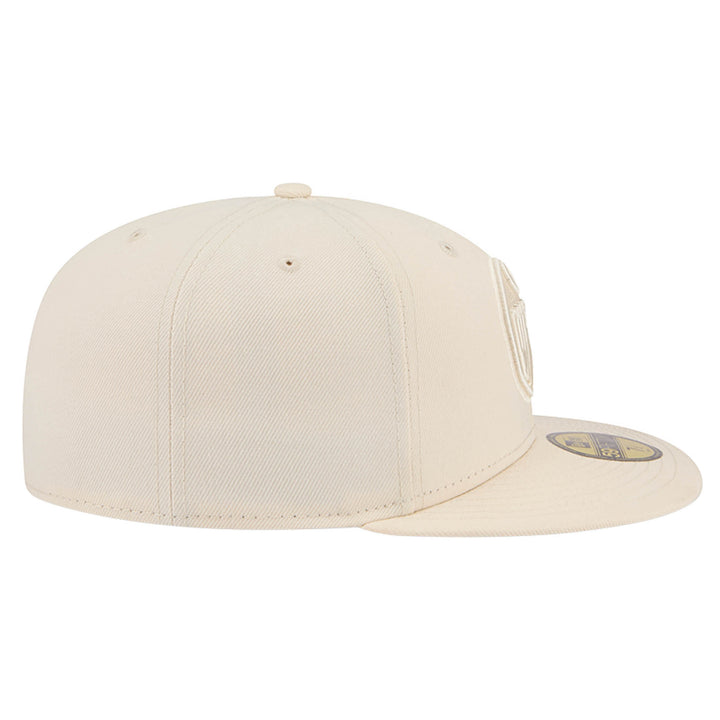 Edmonton Oilers New Era Color Pack Cream 59FIFTY Fitted Hat