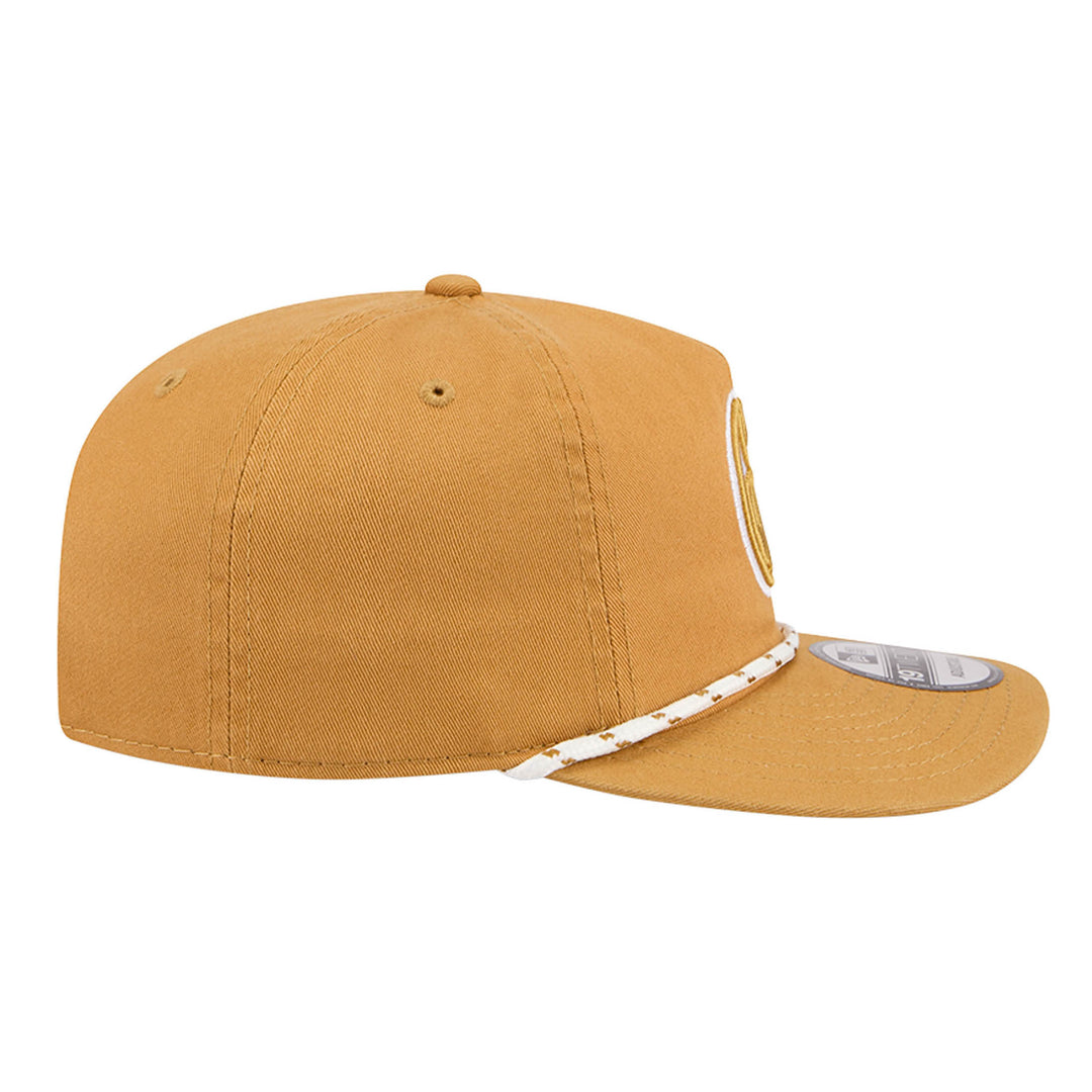 Edmonton Oilers New Era Color Pack Mustard Yellow Rope 19TWENTY Snapback Hat