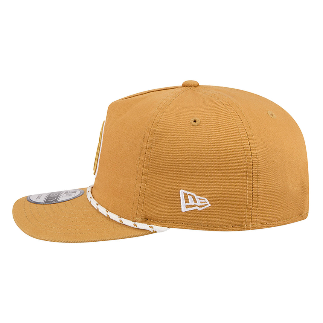 Edmonton Oilers New Era Color Pack Mustard Yellow Rope 19TWENTY Snapback Hat