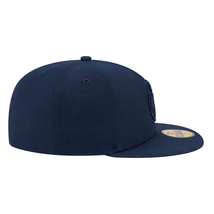 Edmonton Oilers New Era Color Pack Navy Blue 59FIFTY Fitted Hat