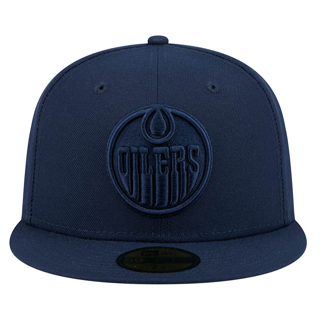 Edmonton Oilers New Era Color Pack Navy Blue 59FIFTY Fitted Hat