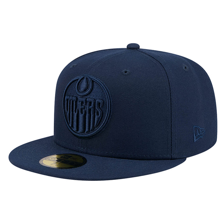 Edmonton Oilers New Era Color Pack Navy Blue 59FIFTY Fitted Hat