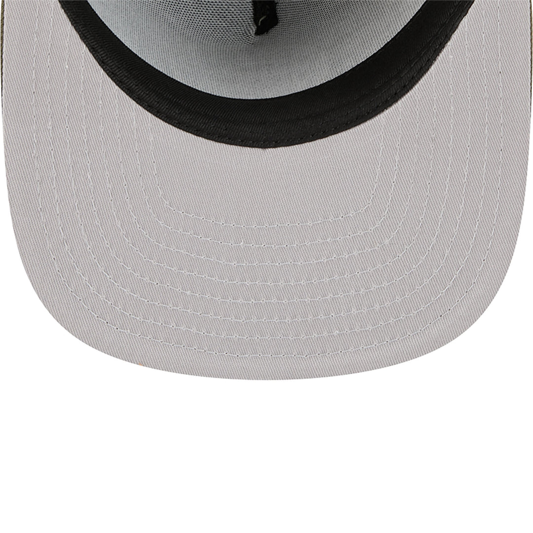 Edmonton Oilers New Era Color Pack Olive Green 59FIFTY A-Frame Fitted Hat