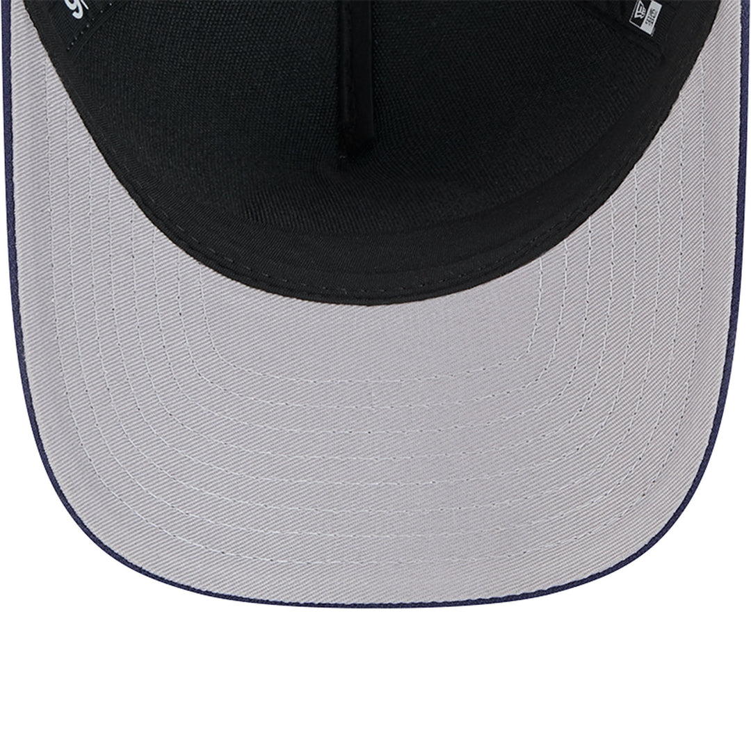 Edmonton Oilers Youth New Era Color Pack Sky Blue & Navy 9FORTY M-Crown Trucker Snapback Hat
