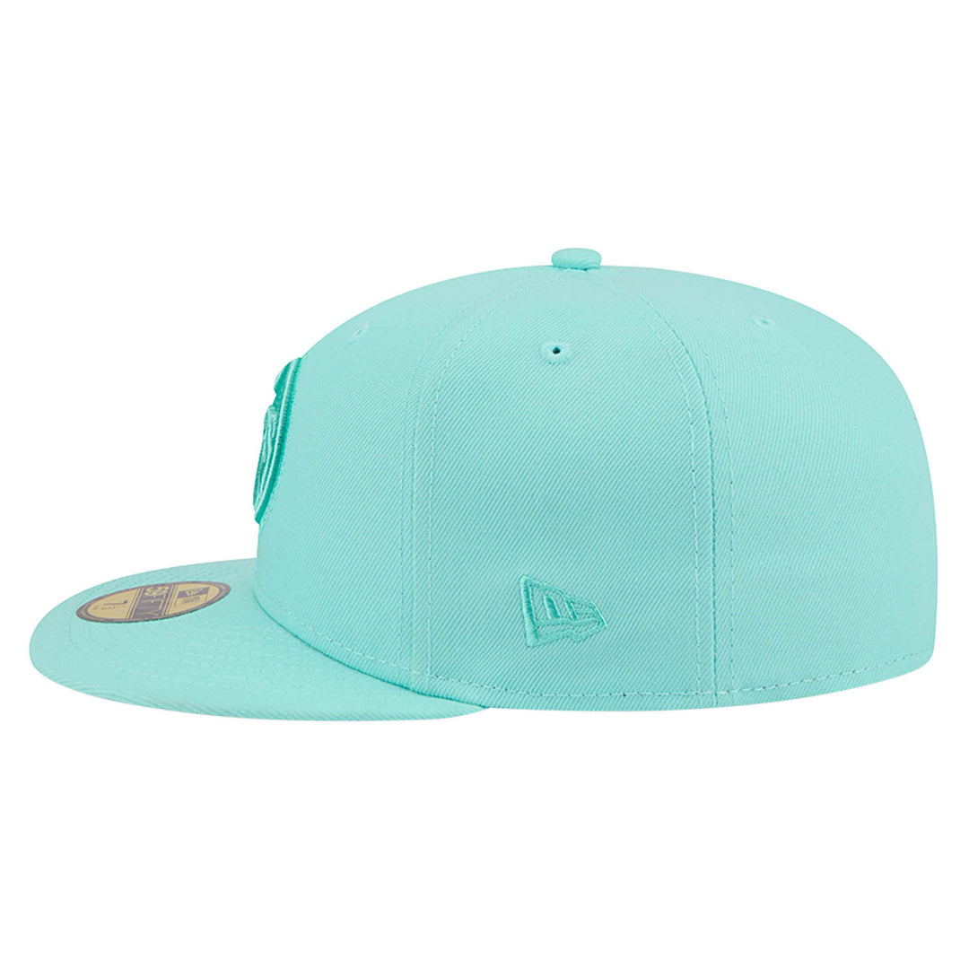 Edmonton Oilers New Era Color Pack Teal Green 59FIFTY Fitted Hat