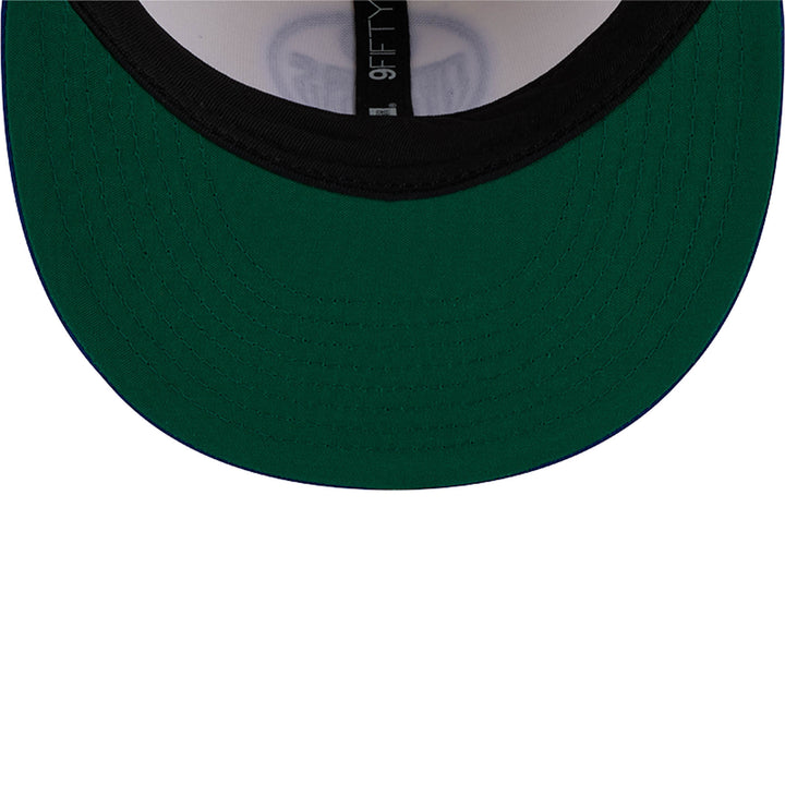Edmonton Oilers New Era Cream Localized 9FIFTY Snapback Hat