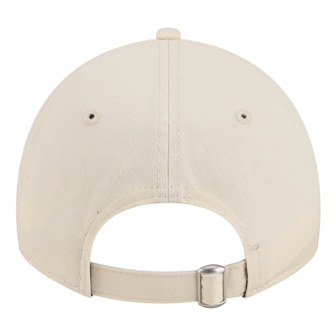 Edmonton Oilers New Era Cream Micro Home Logo 9TWENTY Adjustable Hat