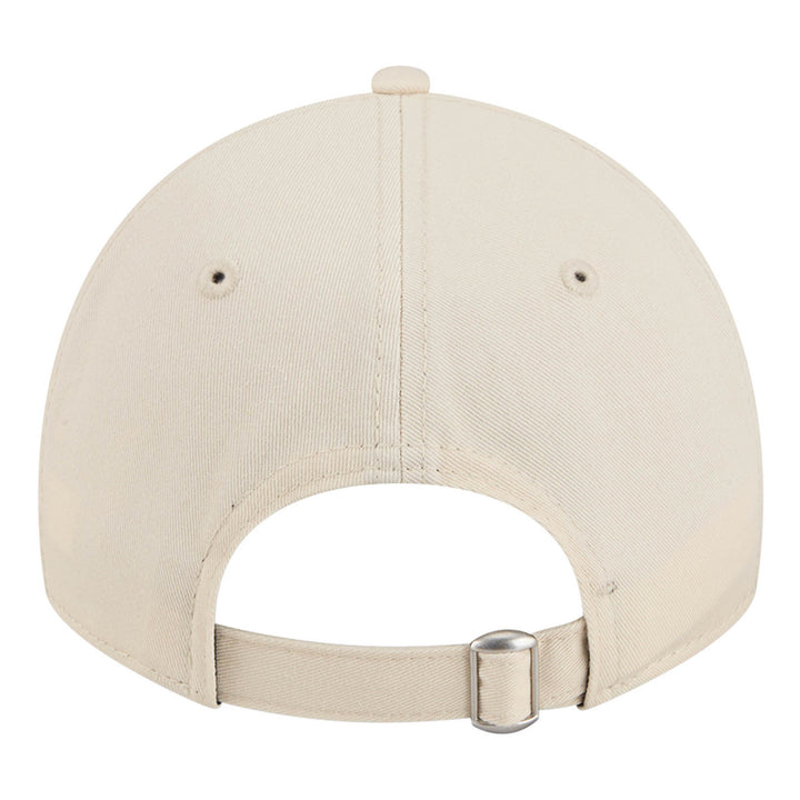 Edmonton Oilers New Era Cream Micro Home Logo 9TWENTY Adjustable Hat