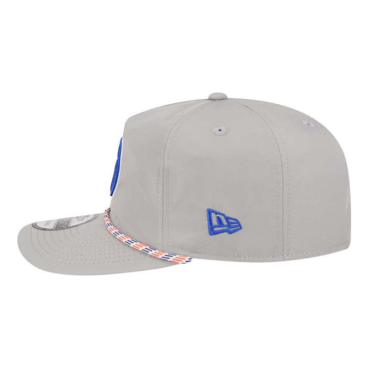 Edmonton Oilers New Era Grey Rope 19TWENTY Snapback Hat