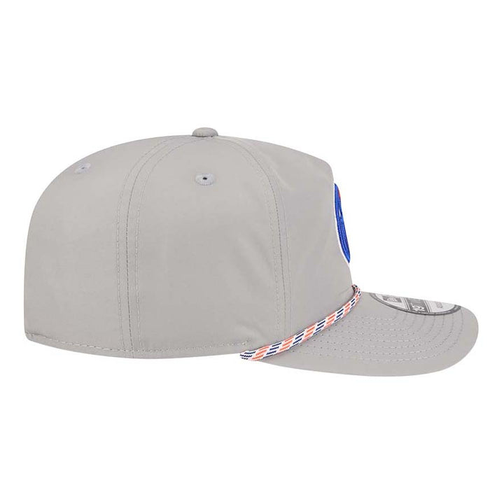 Edmonton Oilers New Era Grey Rope 19TWENTY Snapback Hat