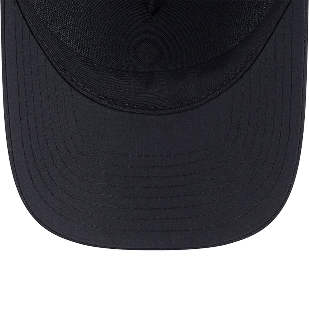 Edmonton Oilers New Era Minimalist Black 9FORTY A-Frame Snapback Hat