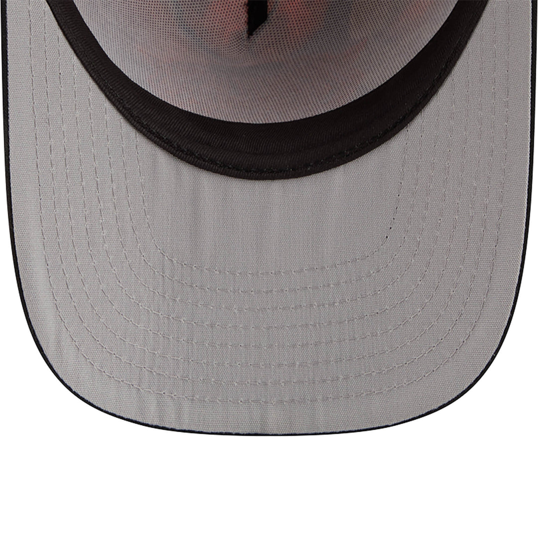 Edmonton Oilers New Era Orange Leaves 9FIFTY A-Frame Snapback Hat