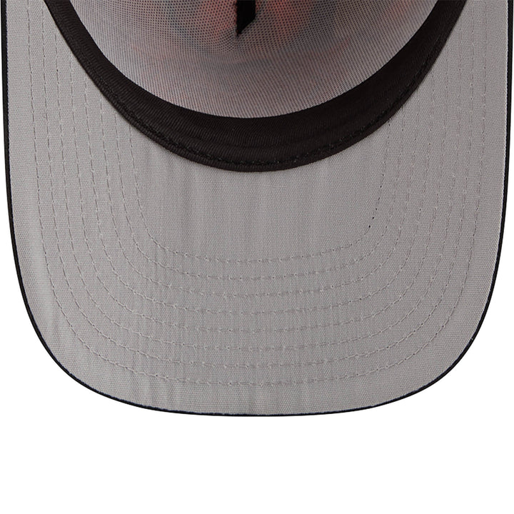 Edmonton Oilers New Era Orange Leaves 9FIFTY A-Frame Snapback Hat