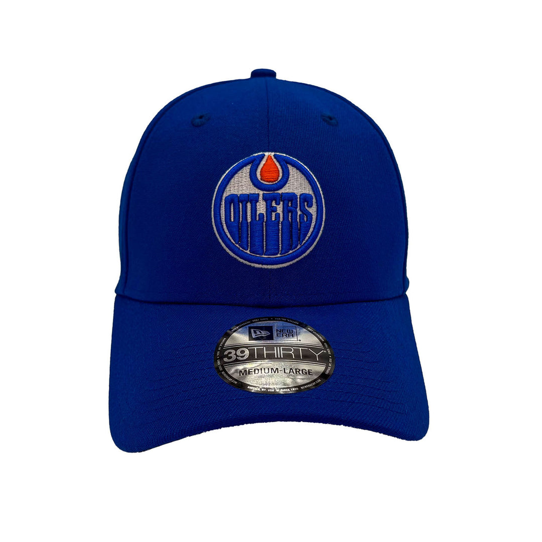 Edmonton Oilers New Era Royal 39THIRTY Flex Hat