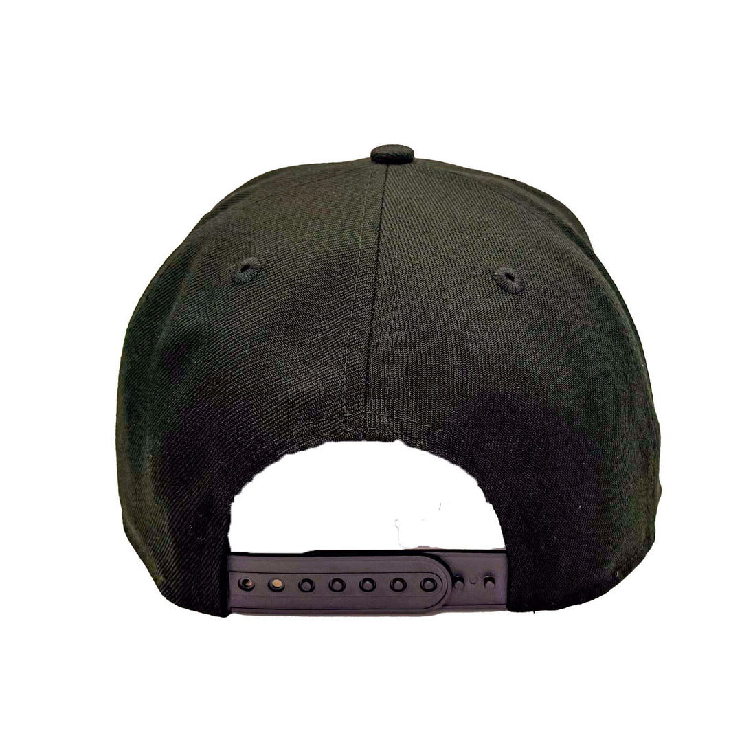 Edmonton Oilers New Era Tonal Black 9FIFTY Snapback Hat