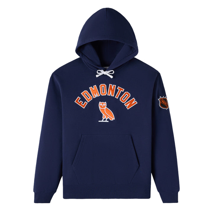Edmonton Oilers October's Very Own OVO x NHL Navy Hoodie
