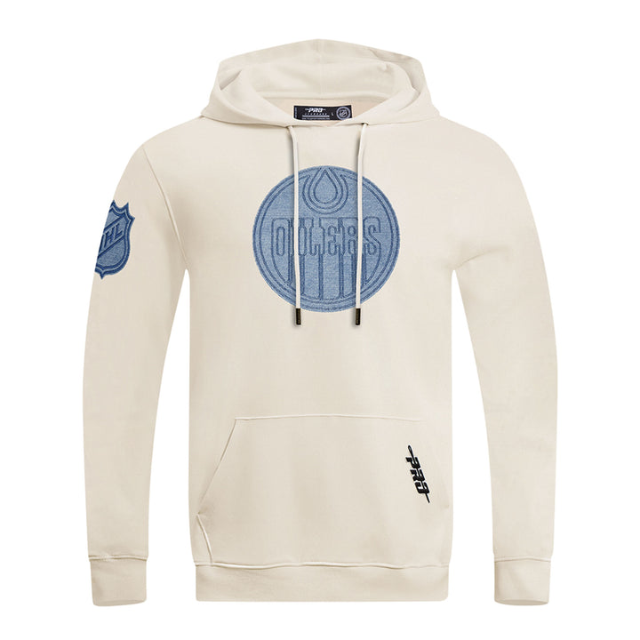 Edmonton Oilers Pro Standard Allegiance Cream Hoodie