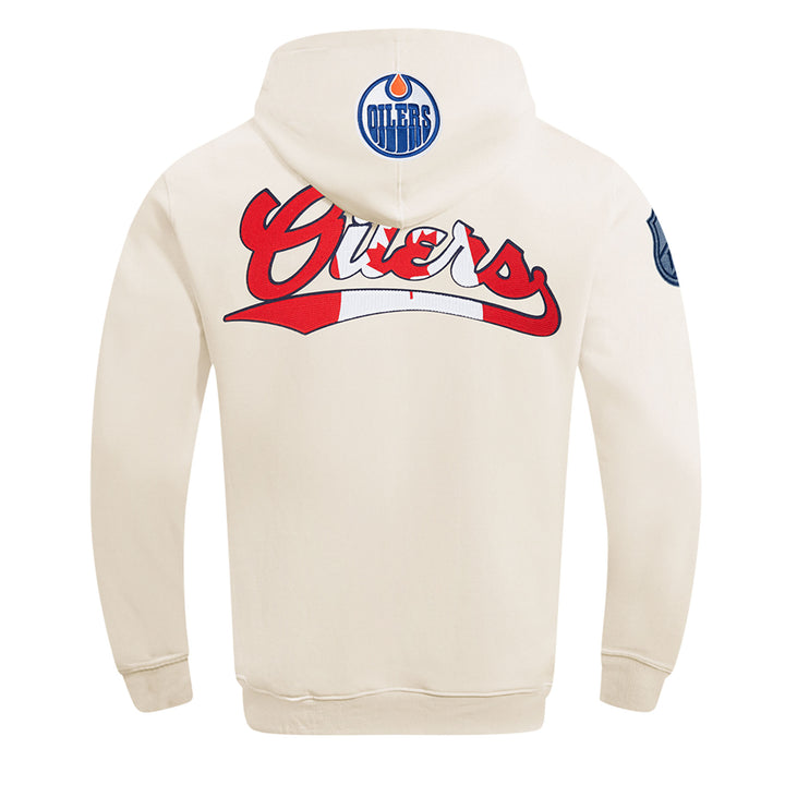 Edmonton Oilers Pro Standard Allegiance Cream Hoodie