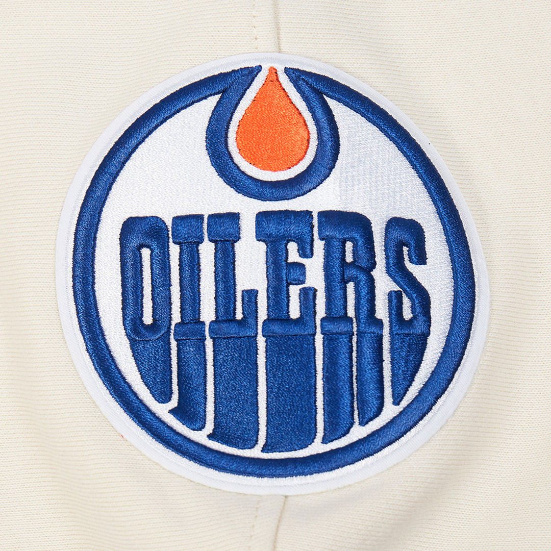 Edmonton Oilers Pro Standard Allegiance Cream Hoodie