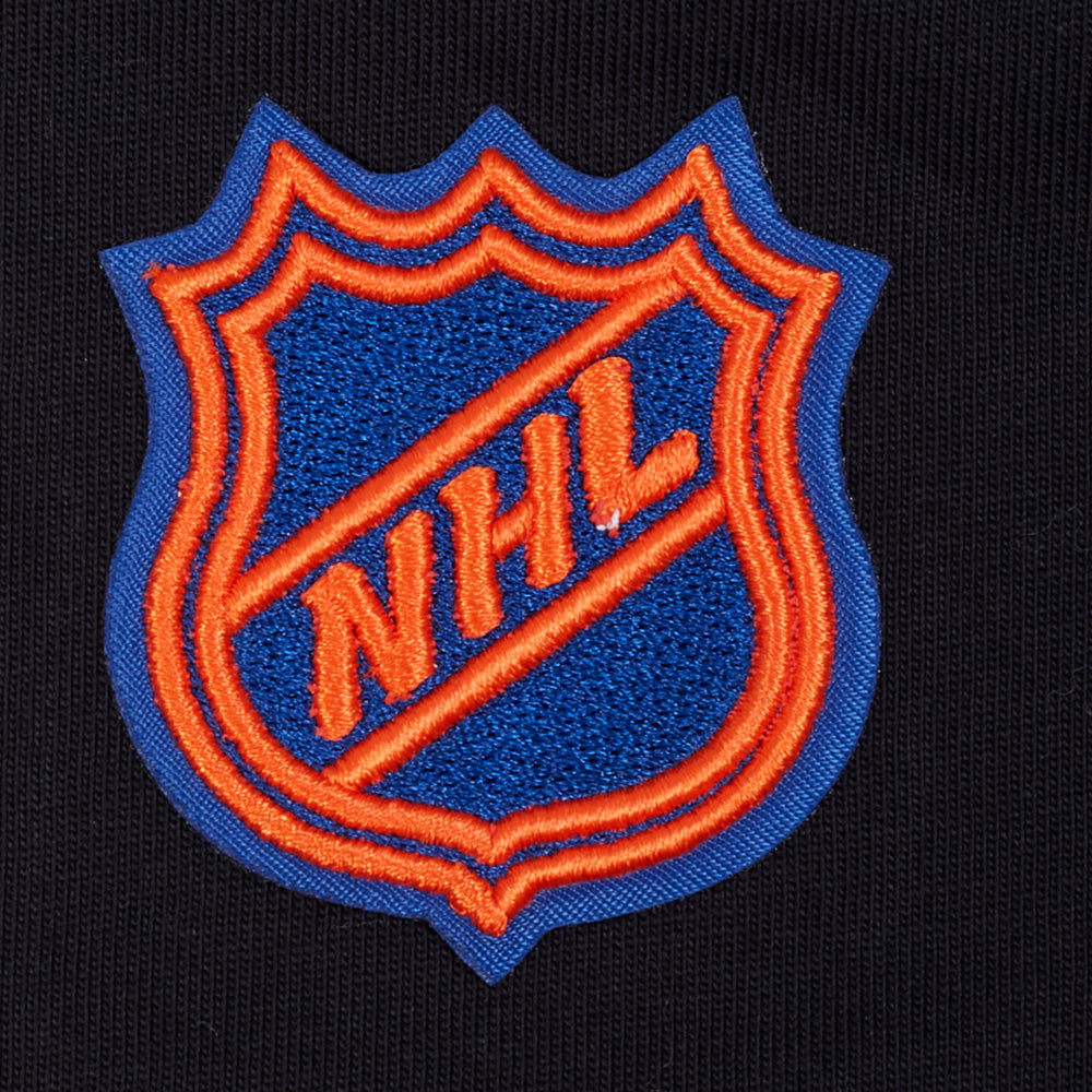 Edmonton Oilers Pro Standard Birds of Paradise Black Drop Shoulder T-Shirt