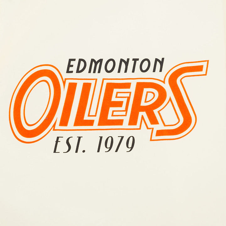 Edmonton Oilers Pro Standard Birds of Paradise Cream Full-Snap Jacket