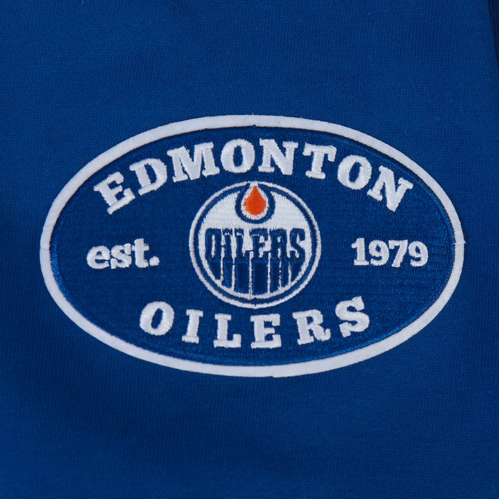 Edmonton Oilers Pro Standard Day One Blue Half-Zip Sweatshirt