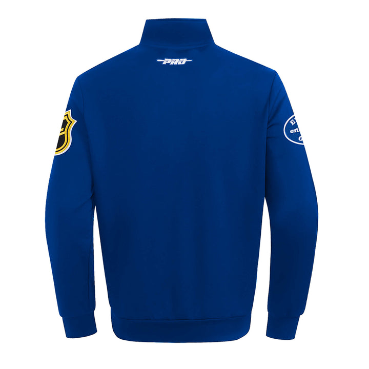 Edmonton Oilers Pro Standard Day One Blue Half-Zip Sweatshirt