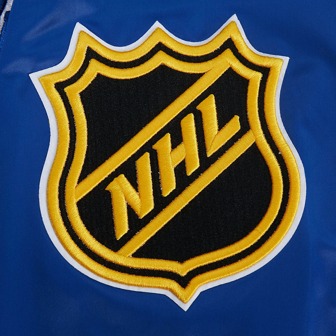 Edmonton Oilers Pro Standard Day One Blue Satin Jacket