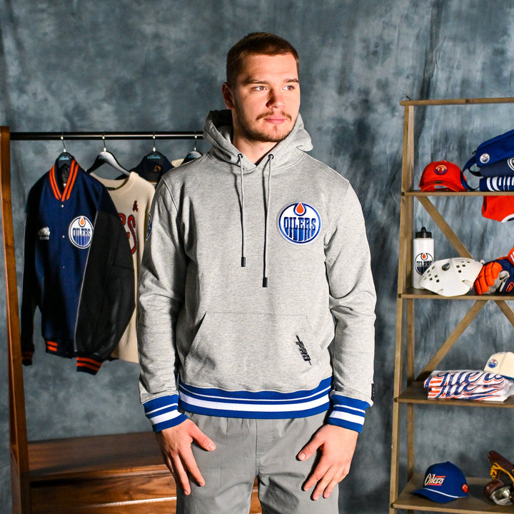 Edmonton Oilers Pro Standard Day One Grey Hoodie