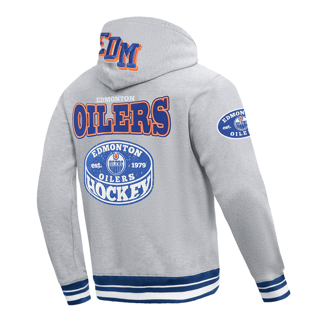 Edmonton Oilers Pro Standard Day One Grey Hoodie