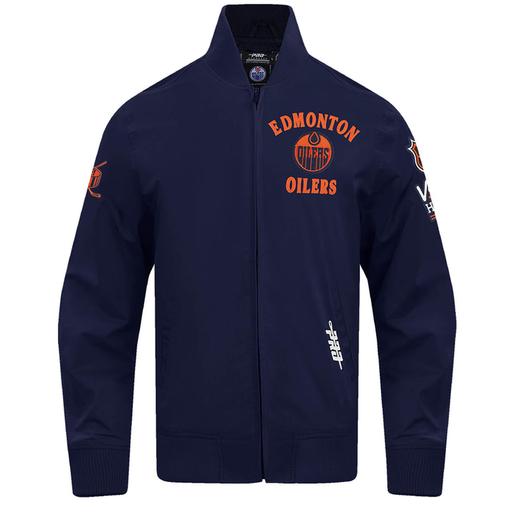 Edmonton Oilers Pro Standard First Team Navy Jacket
