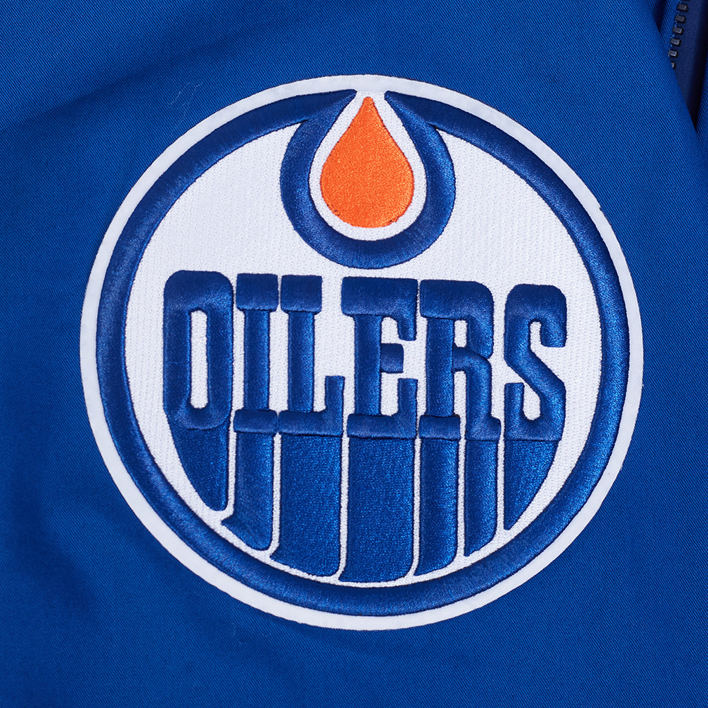 Edmonton Oilers Pro Standard Living Large Blue Twill Jacket
