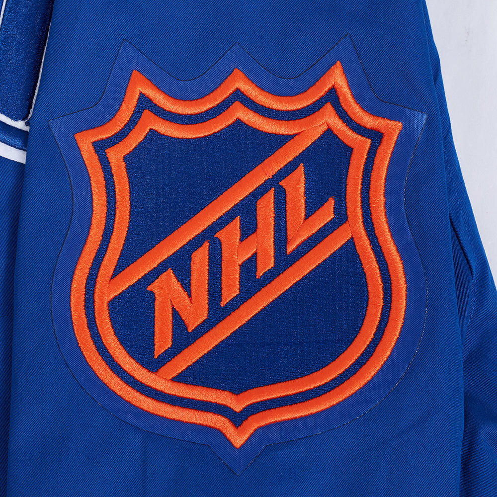Edmonton Oilers Pro Standard Living Large Blue Twill Jacket