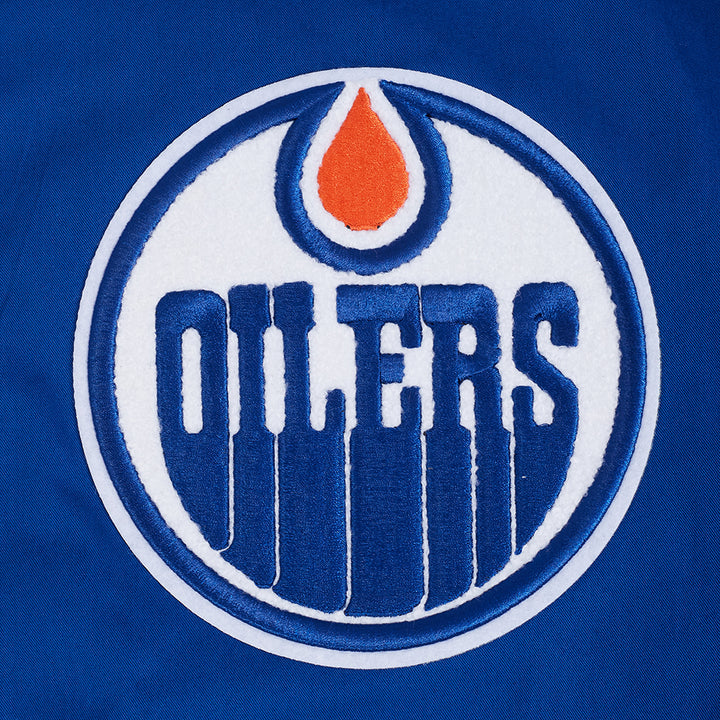 Edmonton Oilers Pro Standard Living Large Blue Twill Jacket