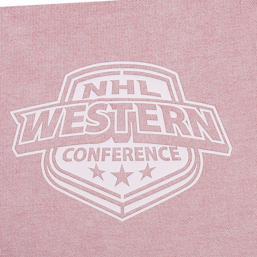 Edmonton Oilers Pro Standard Street Team Enzyme Wash Pink Hoodie