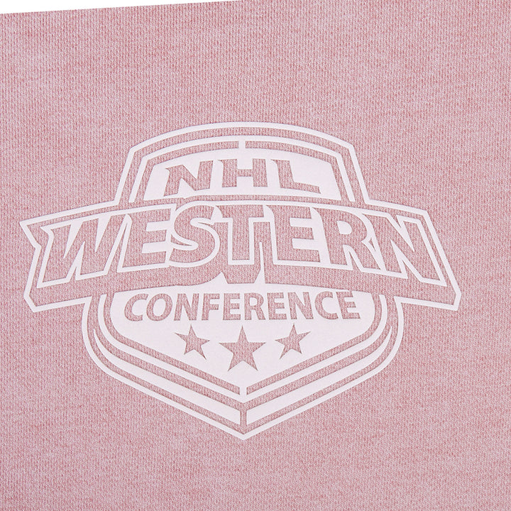 Edmonton Oilers Pro Standard Street Team Enzyme Wash Pink Hoodie