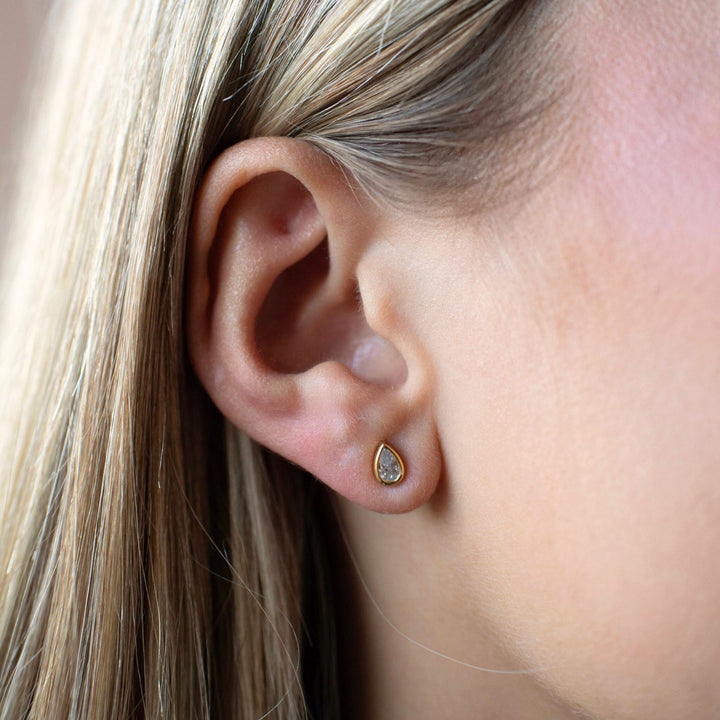 Edmonton Oilers So Pretty Cara Cotter Gold Earring Stud Pack