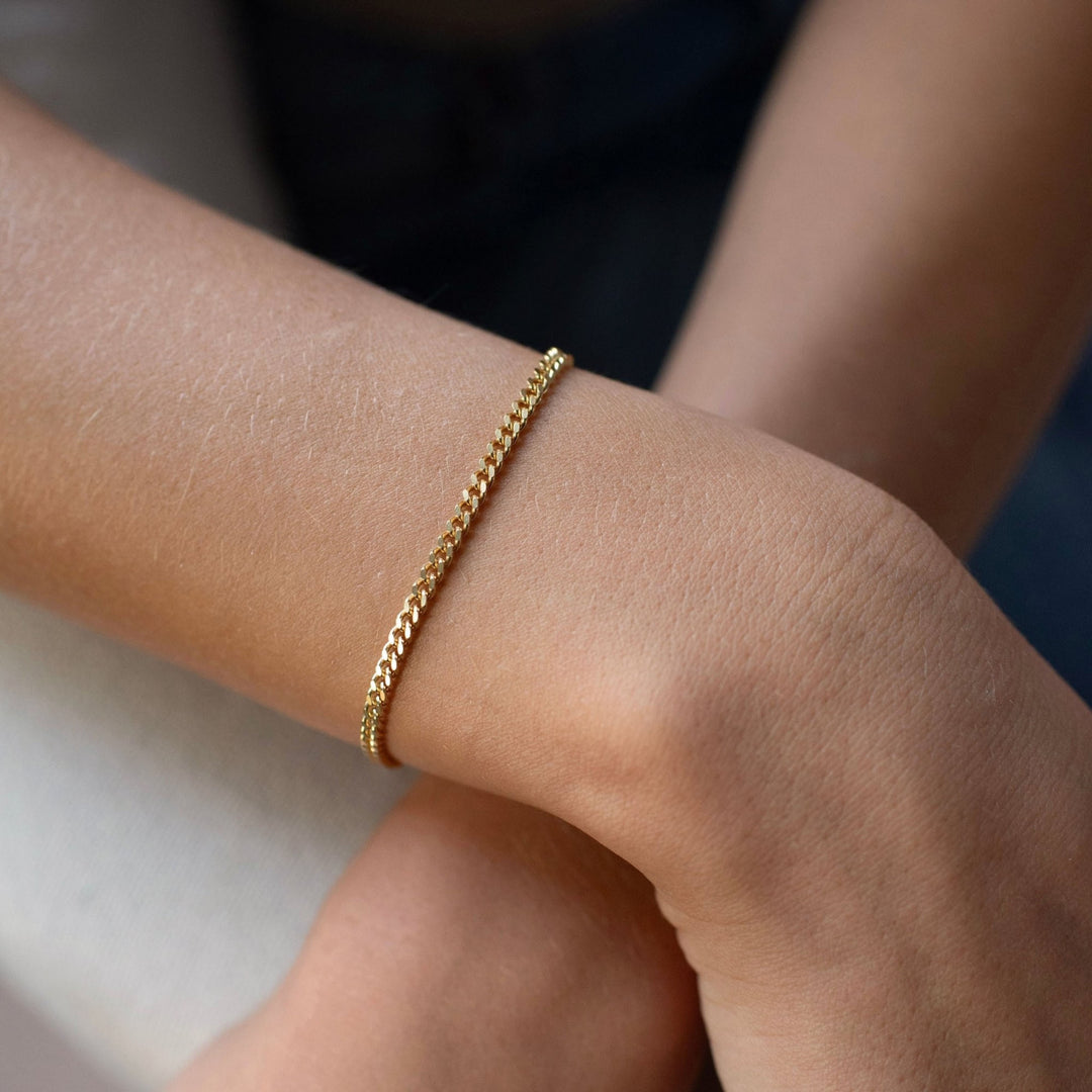 Edmonton Oilers So Pretty Cara Cotter Gold Slider Heart Charm Bracelet