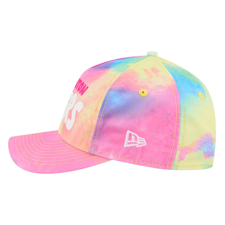 Edmonton Oilers Toddler New Era Tie Dye 9FORTY M-Crown Adjustable Hat