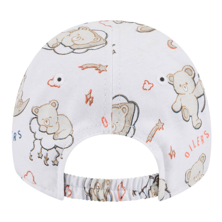 Edmonton Oilers Toddler Teddy White 9TWENTY Flex Hat