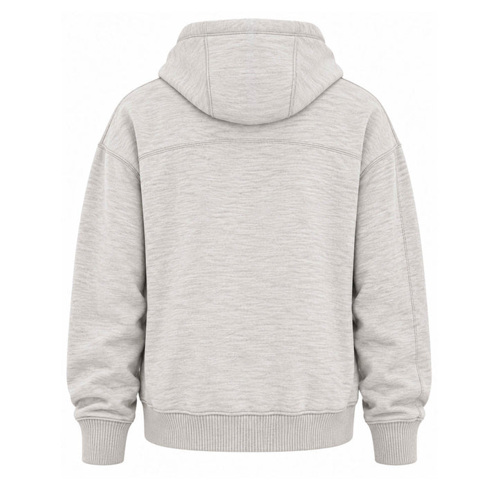 Edmonton Oilers Unisex Line Change Grey Henley Breakaway Hoodie