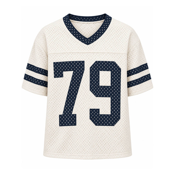 Edmonton Oilers Unisex Line Change White Mesh Jersey T-Shirt