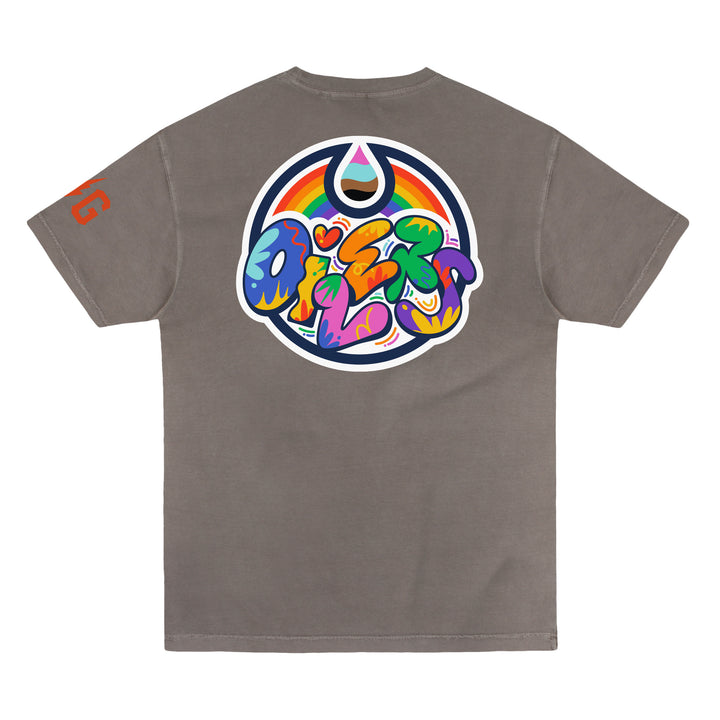 Edmonton Oilers Violent Gentlemen 2025 Pride Grey T-Shirt