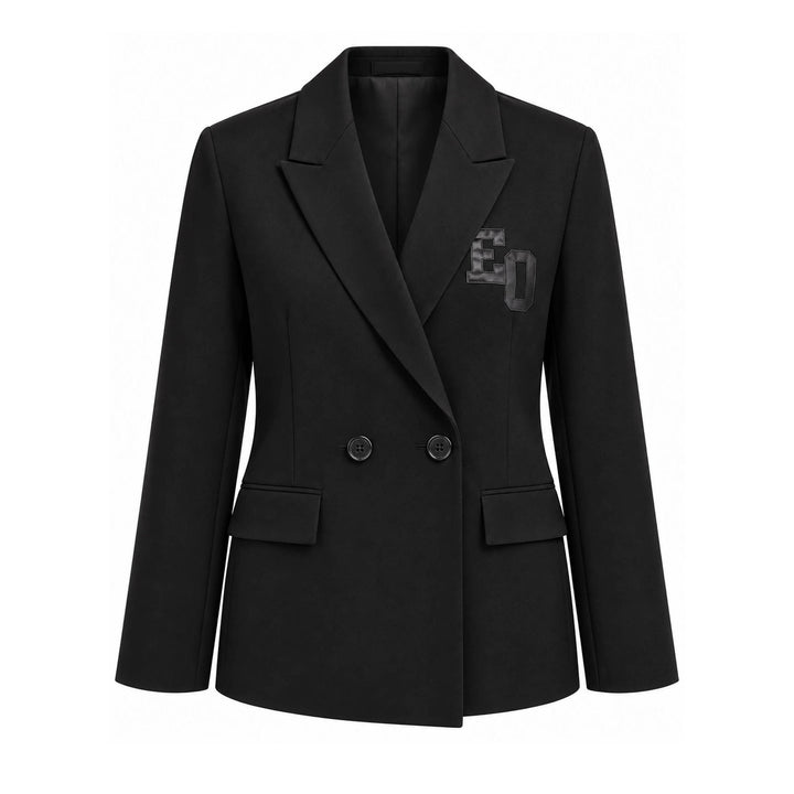 Edmonton Oilers Women's Line Change Black Tonal Blazer