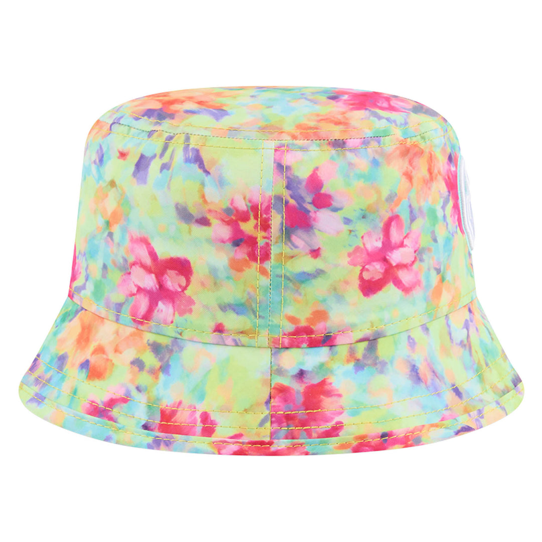 Edmonton Oilers Women's New Era Green Watercolor Bucket Hat