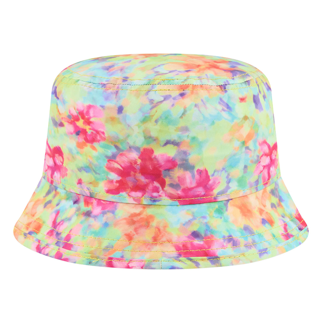 Edmonton Oilers Women's New Era Green Watercolor Bucket Hat